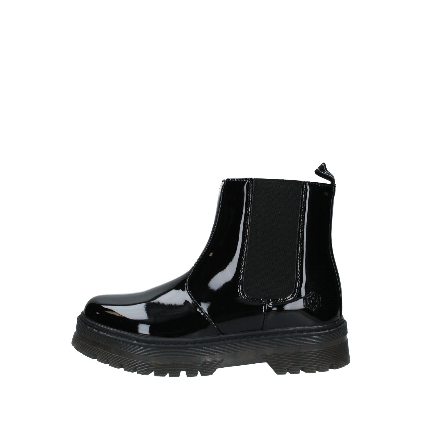 Stivaletto nero store bimba